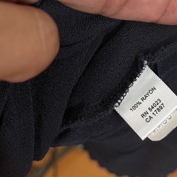 Banana Republic Chiffon Lined Wrapping Surplice Dress - Picture 13 of 13